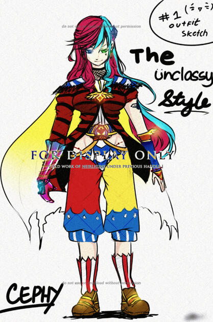 ✧ cephy magician • char concept ✧